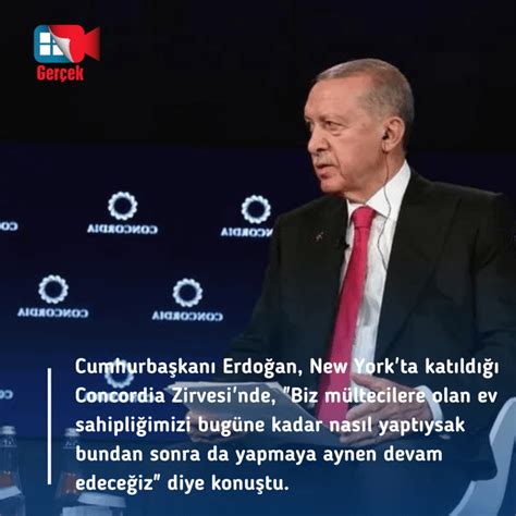 Erdoğan: Mültecilere ev sahipliğine aynen devam edeceğiz